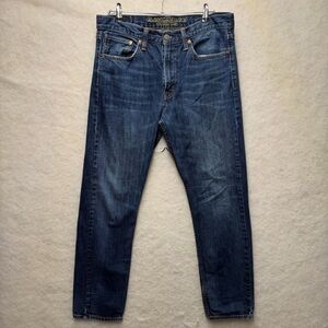 American Eagle Outfitters Mens Jeans Blue Original Taper Stretch 32x30